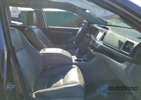 2017 Toyota Highlander Limited from USA, damaged, VIN 5TDYZRFH6HS226479